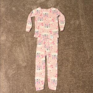 Baby GAP (4 Year) Girls Long Sleeve & Pants Cotton  Pajama Set